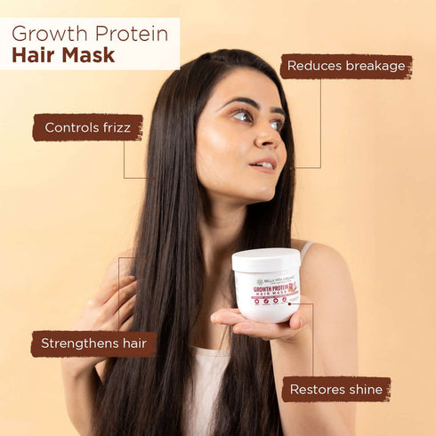 Bella Vita Organic Growth Protein Hair Masque 200g